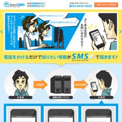 スマートフォン簡単サイト誘導システム Smart SMS